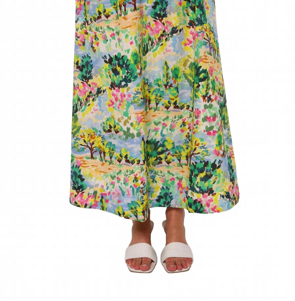 NEW LOVE THE LABEL porto maxi skirt in green